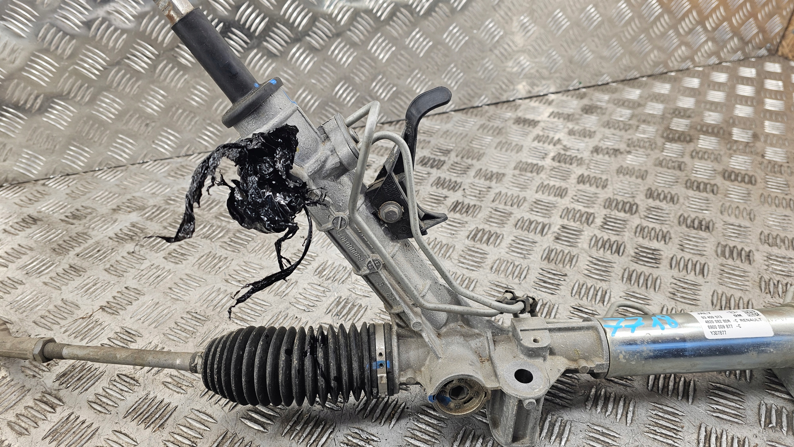 drag rod servo steering control RENAULT TRAFIC III 6900009877 492008280R