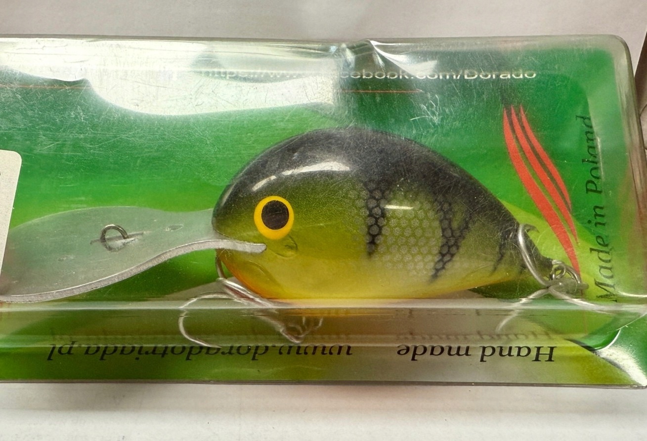 Wobler Dorado Alaska pływająca 8cm 60g P metalowy ster