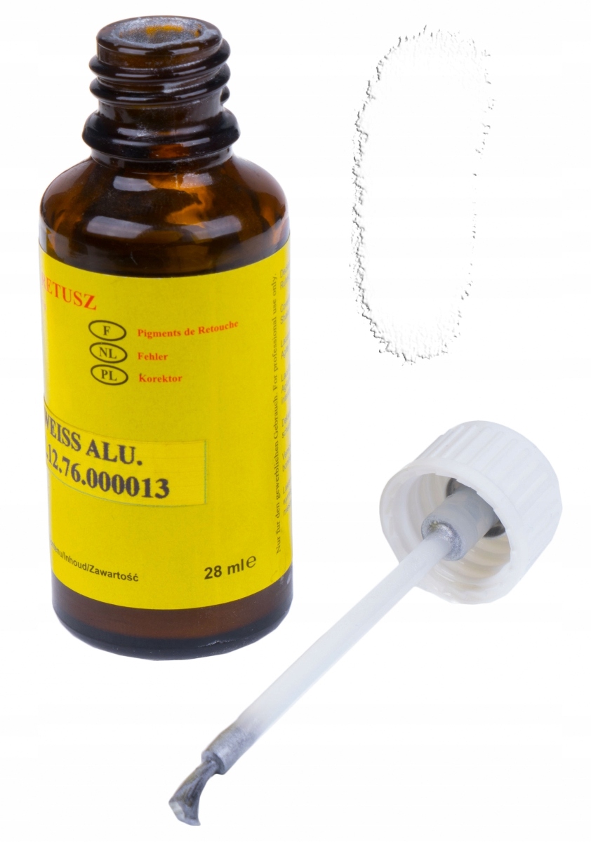 

Lakier do retuszu okien drzwi Ral 9016 biały 28ml