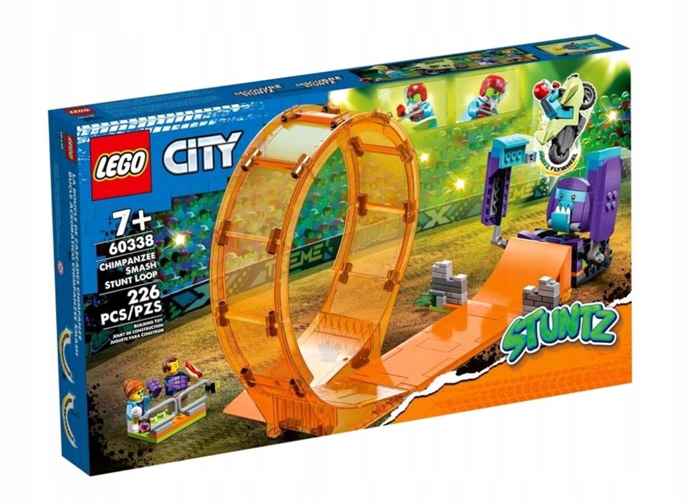 Lego (r) Městská Kaskadérská Smyčka A Šimpanz Demolka