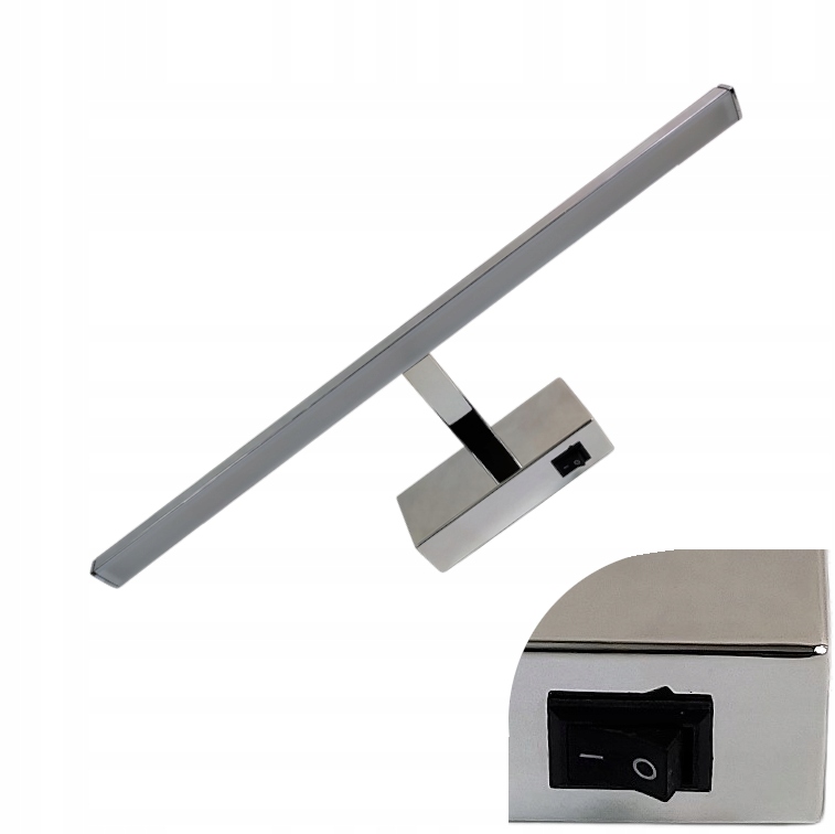 Led Koupelnové Svítidlo 8W Nad Zrcadlo 40,5 cm Chrom