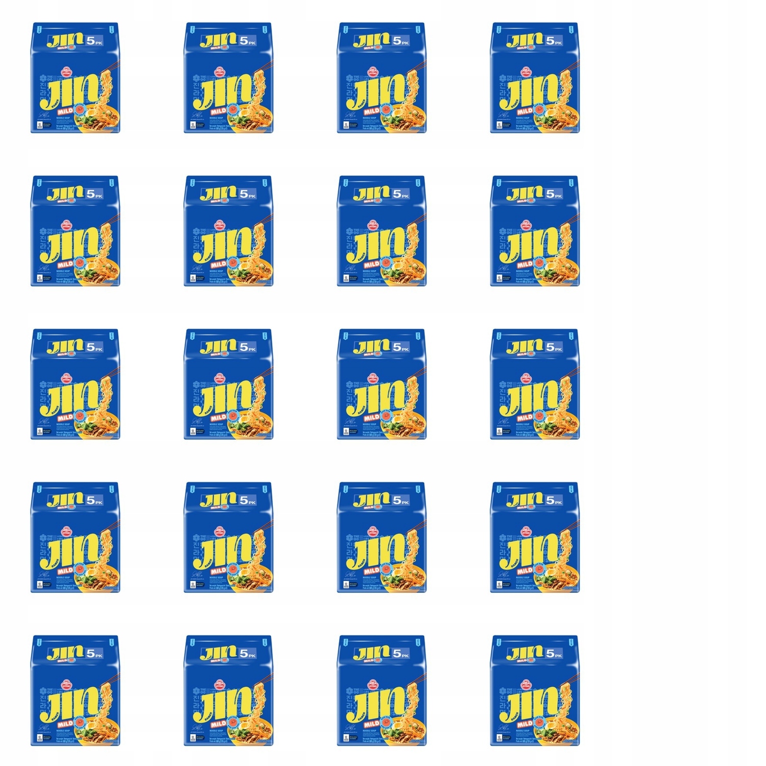 Levně 20 x 120 g Otoki Jin instantní polévka ramen mild Karton