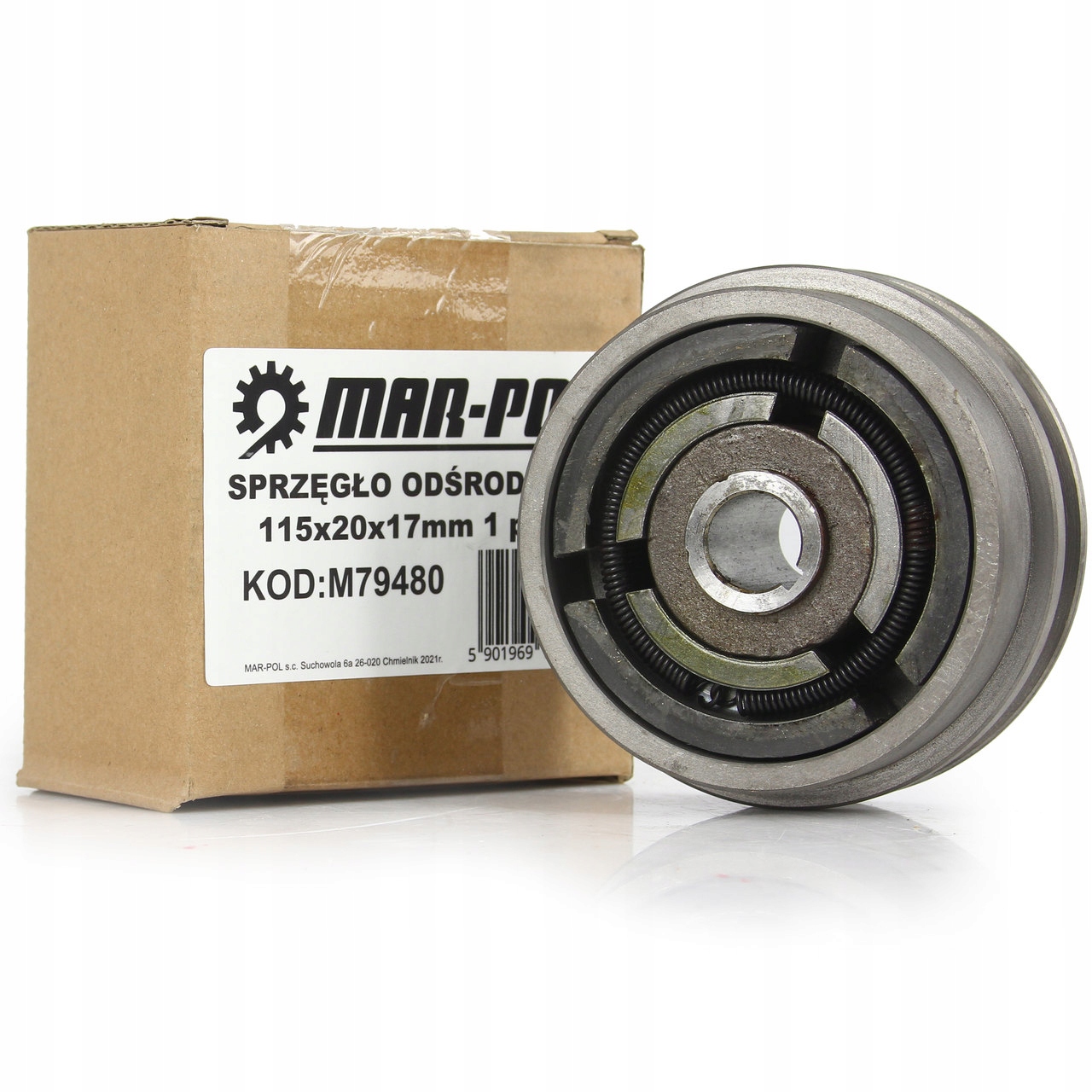 Sprzęgło Odśrodkowe Koło Zageszczarka 115mm/20mm gx160