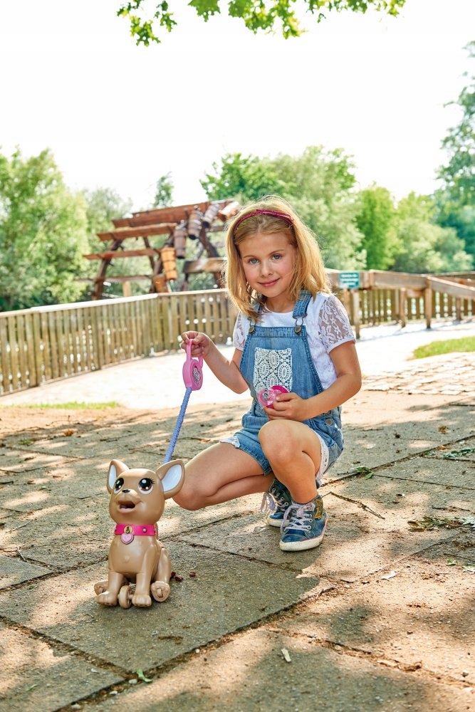 PIESEK CHI CHI LOVE Poo Poo Puppy Robi kupę SIMBA EAN (GTIN) 4006592043353