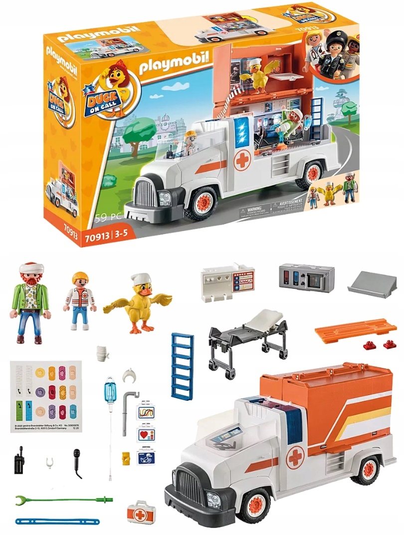 Playmobil Karetka Pogotowie Ratunkowe Duck On Call