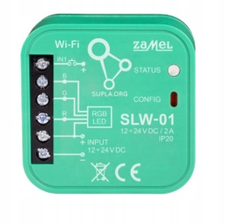 

Sterownik Oświetlenia Led Rgb Wi-fi Supla SLW-01