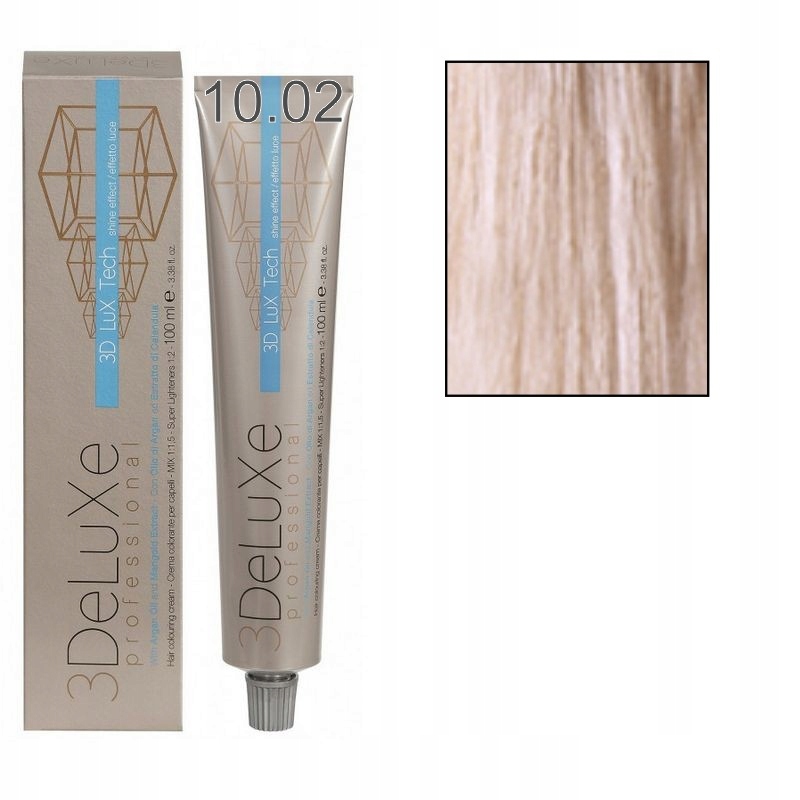 

3DELUXE Farba Do Włosów 100ML 10.02