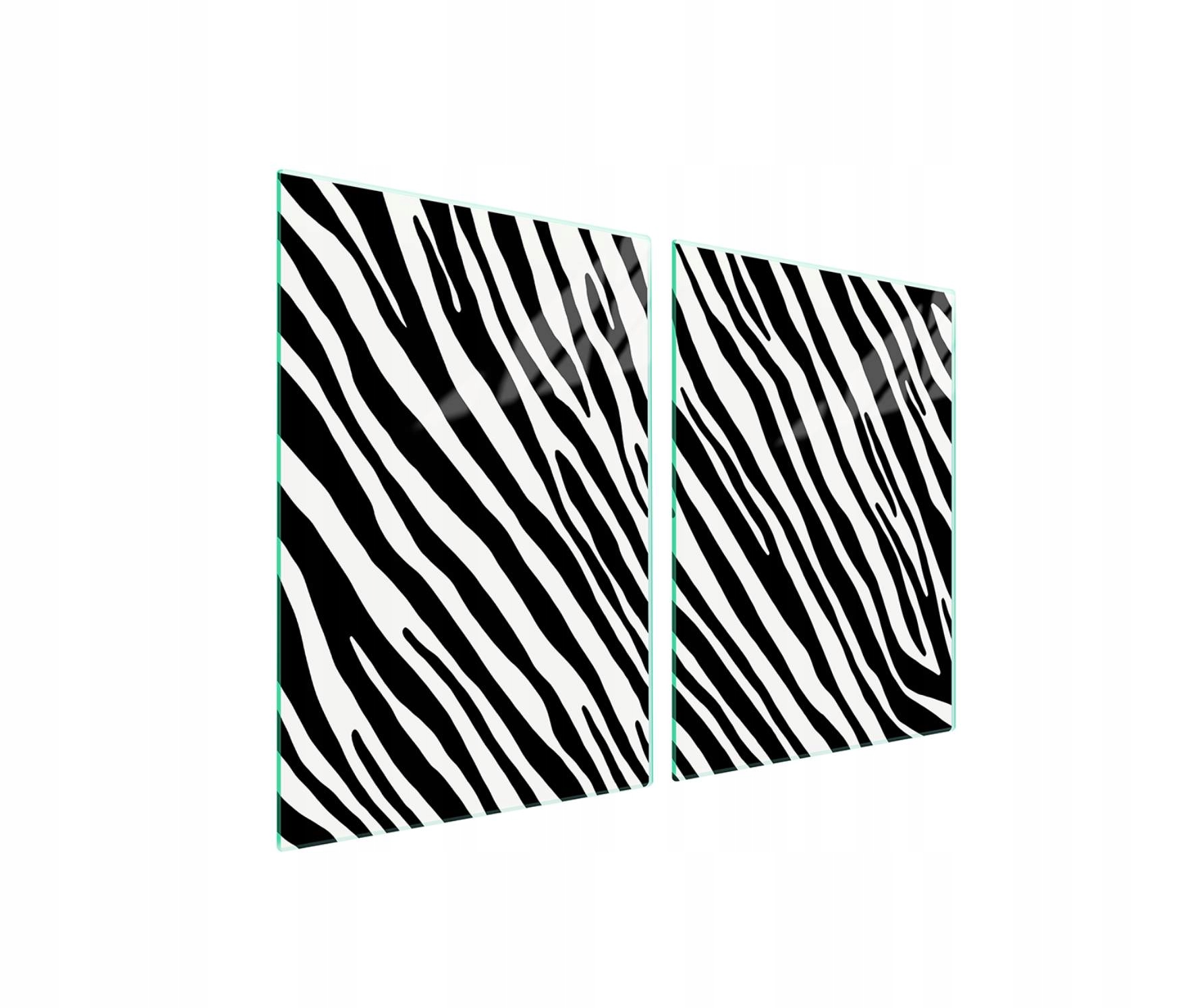 7v1 skleněná ochranná deska na sporák 2x45x52 Zebra
