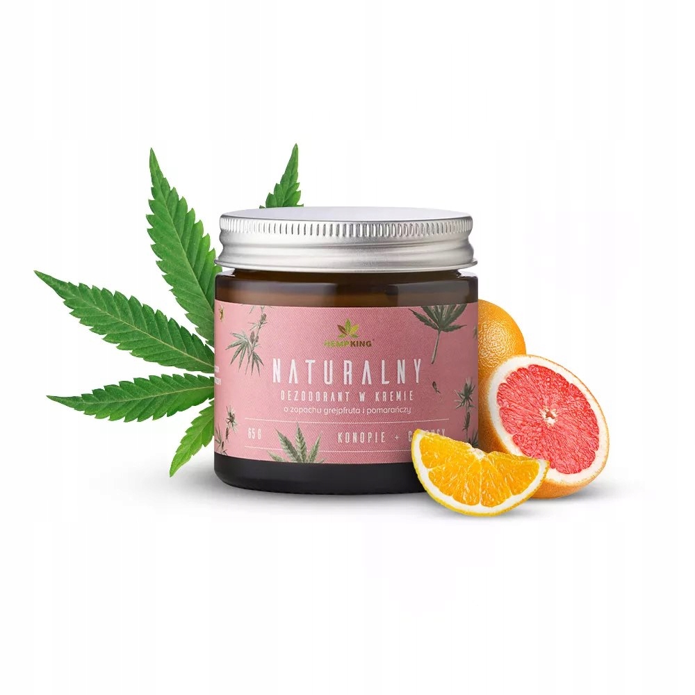 Biowen Přírodní krémový deodorant s vůní grapefruitu a pomeranče 65 g