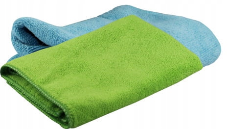 Ściereczka z mikrofibry Novol 340g niebieska do polerowania lakieru auta