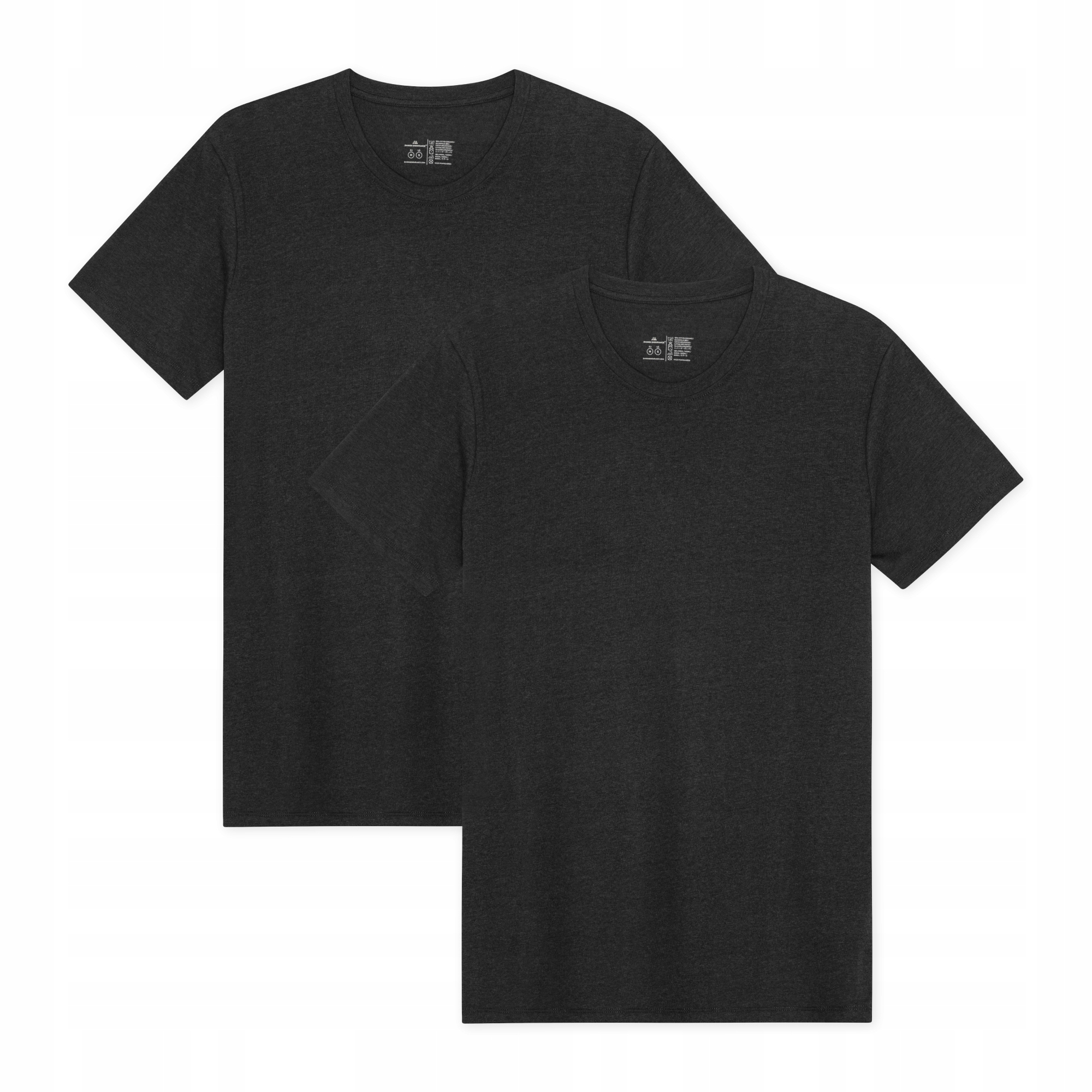 Pánské bavlněné tričko Danish Endurance Kulatý výstřih 2-balení M