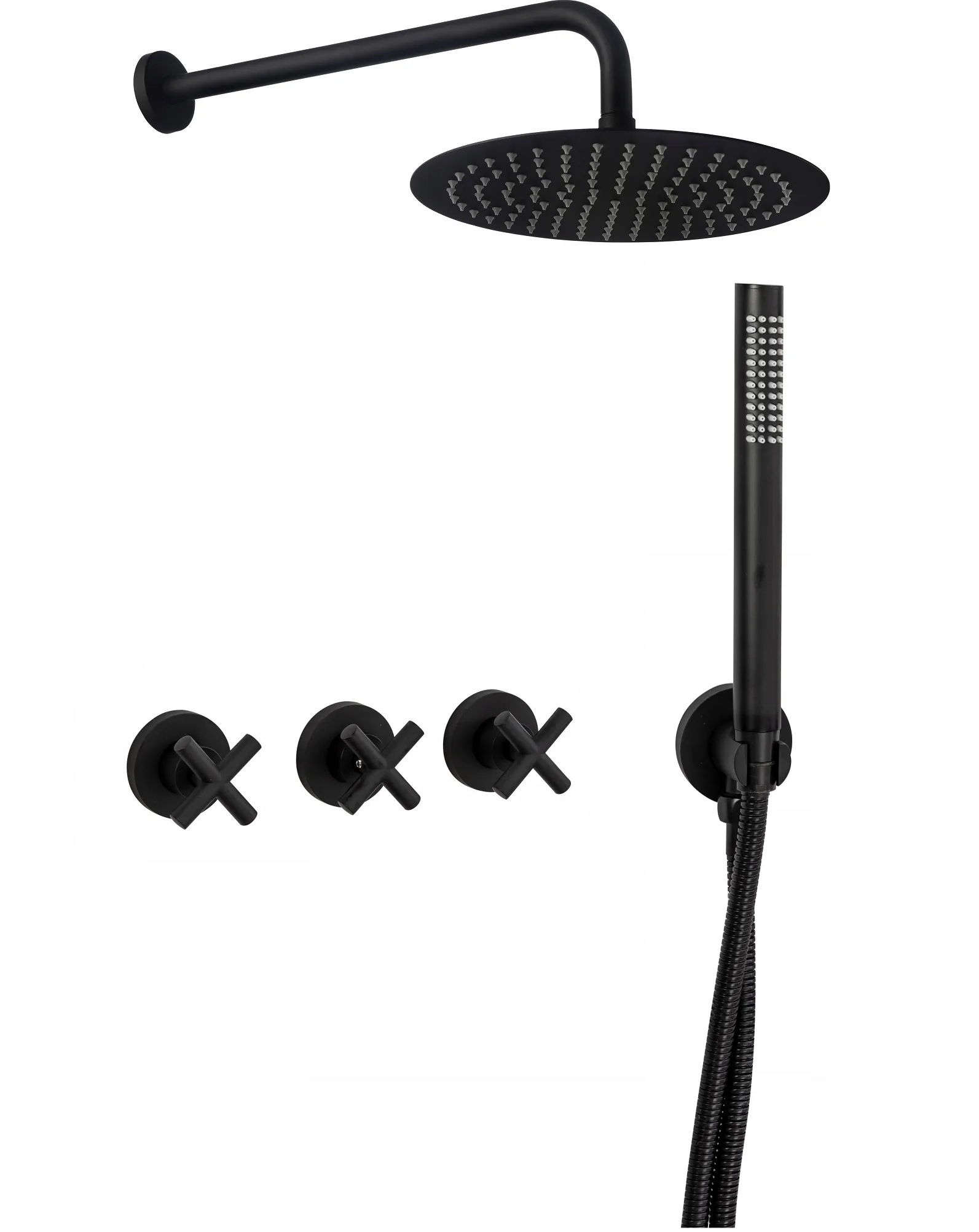 Podomietková Sprchová Súprava Exit Black Čierna Box