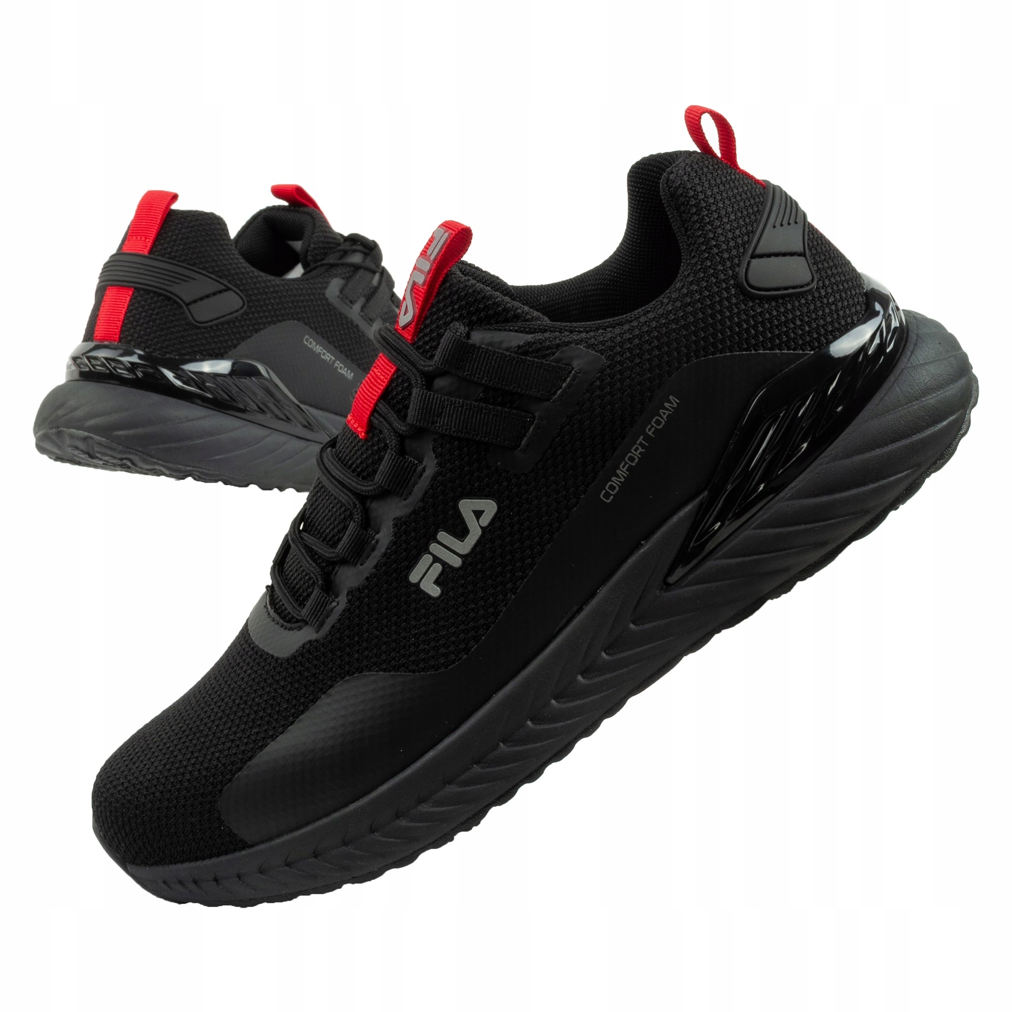 Pánské sportovní boty Fila Solrack vel.44 černé pohodlné módní tenisky