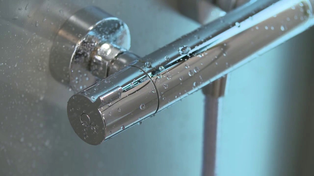 Deszczownica 25 + BATERIA termostatyczna HANSGROHE Linia Ecostat