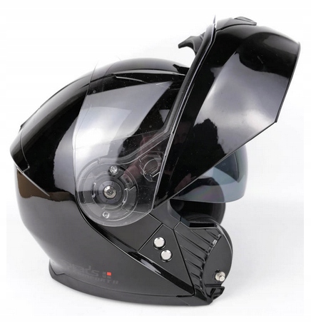 Motocyklová prilba Speeds Comfort II Black Glossy L 1650g 59-60