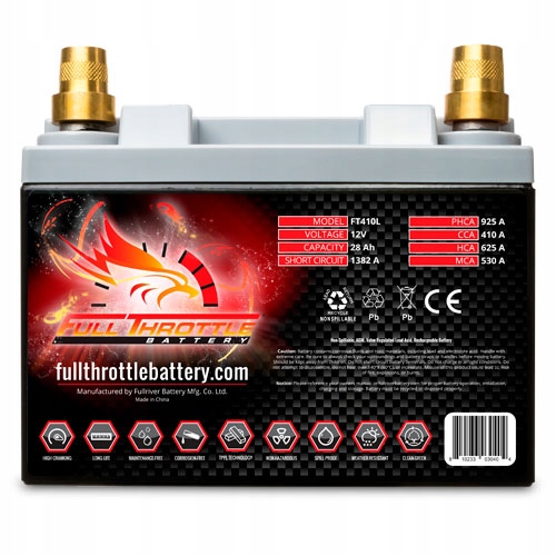 

Akumulator Fullriver Agm FT410L 12V 28Ah 925A