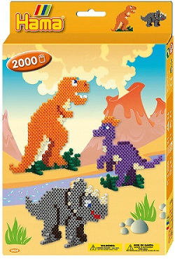 

Hama MIDI 3434 Zestaw 2000 Szt. Dinozaury