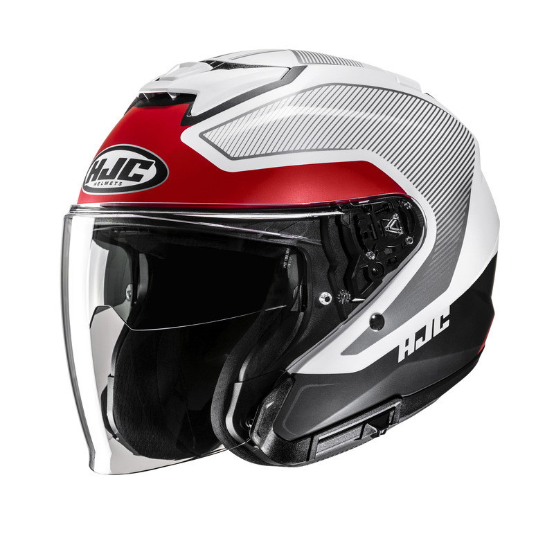 Motocyklová Prilba Hjc I31 Tevis Grey Red S