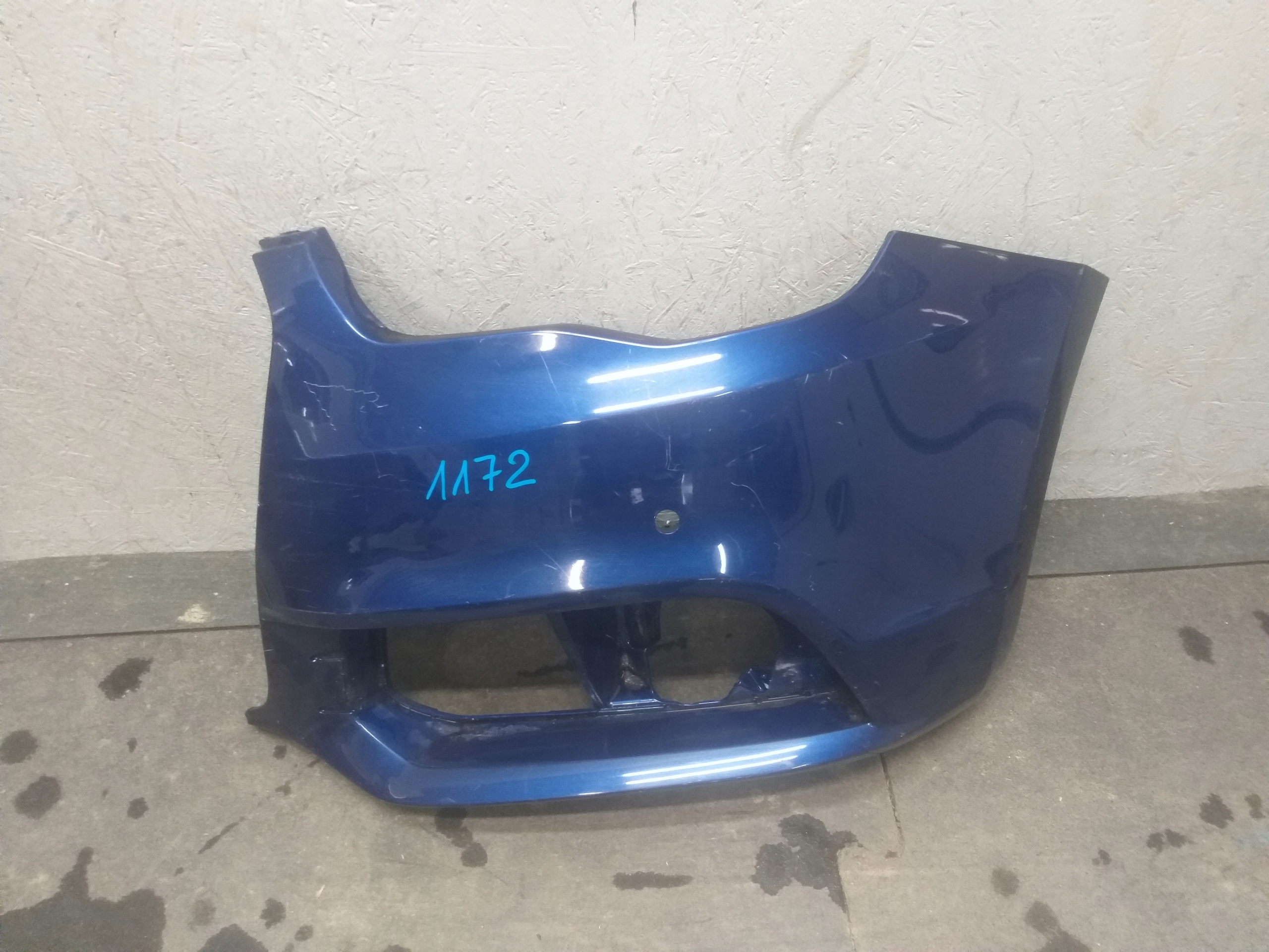 bumper front left corner AUDI A1 10-14 8X0