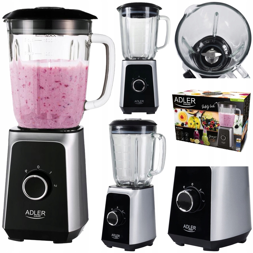 Zdjęcia - Mikser Adler Blender Kielichowy Robot  1000W  AD4076 