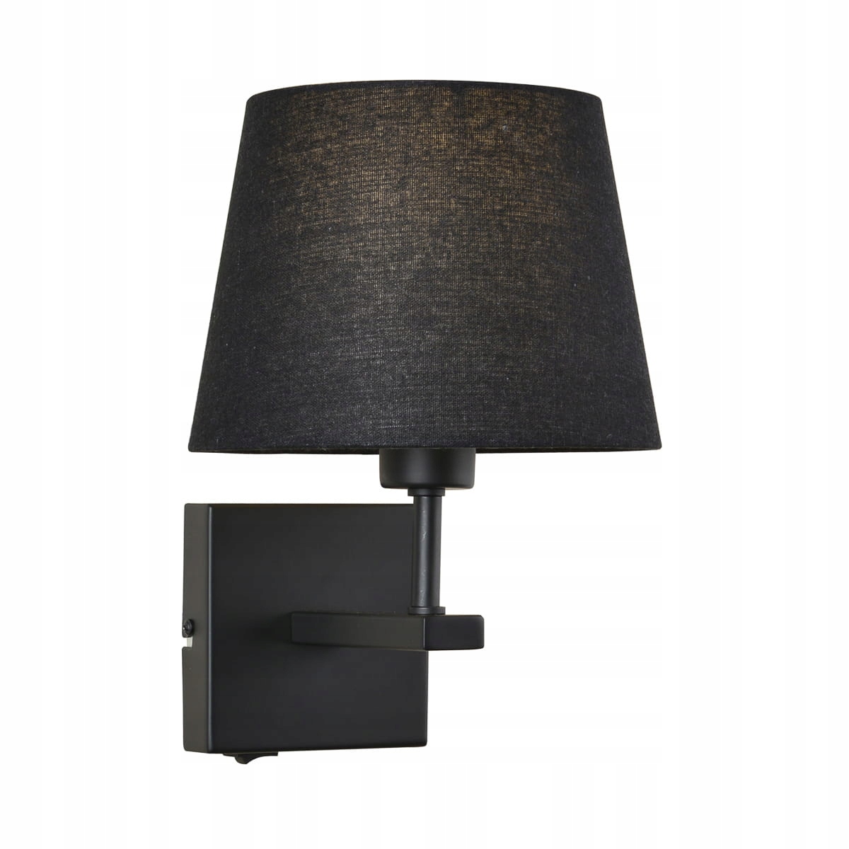 Italux Norte Nástenné svietidlo Black Mat E27 60W Moderné