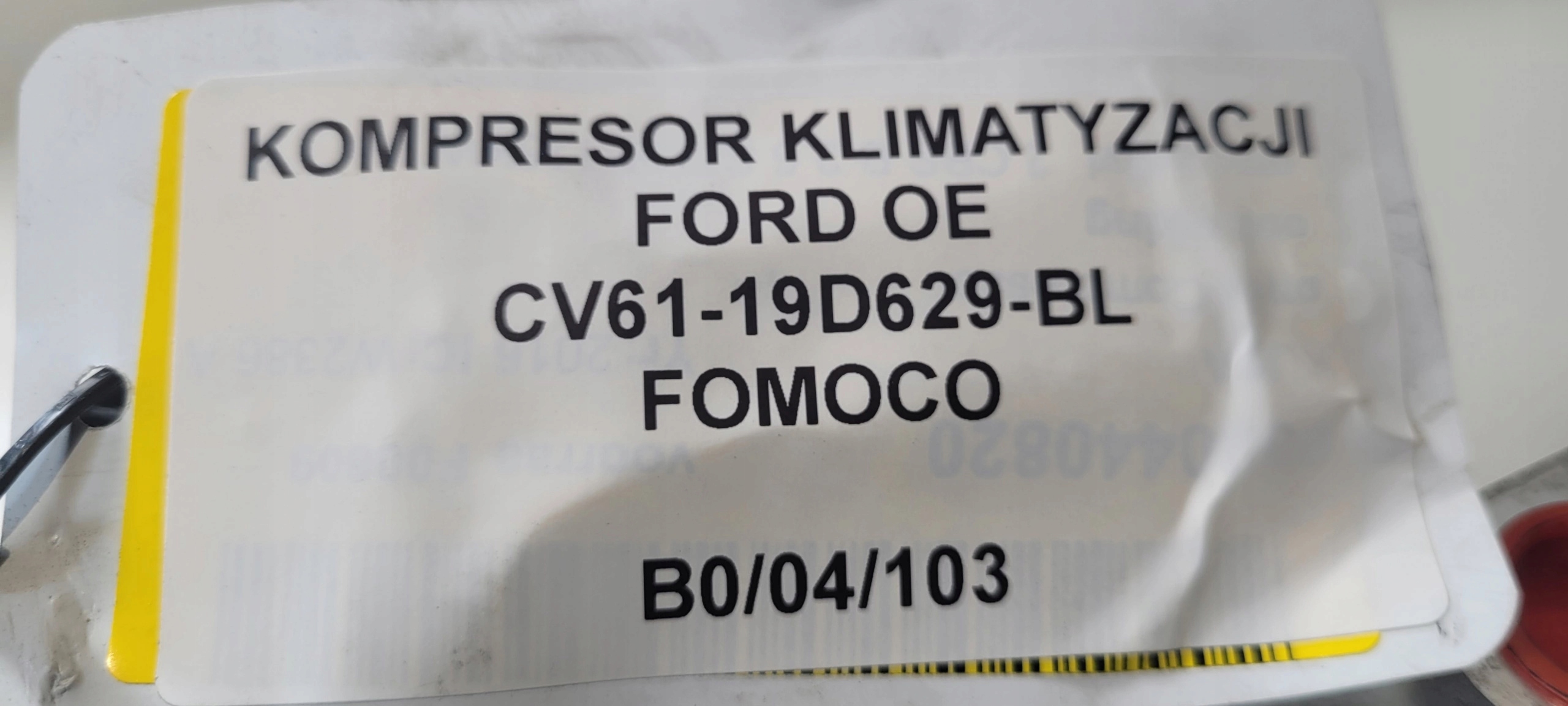 kompresor klimatizaci FORD CV61-19D629-BL
