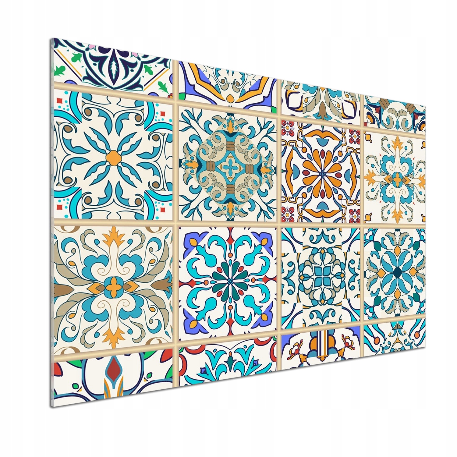 Panel do kuchyne Keramické dlaždice 100 x 70 cm Lepidlo