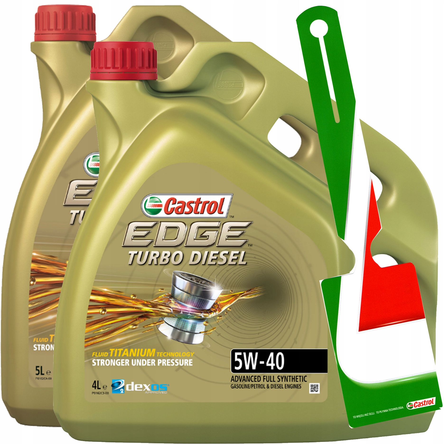 CASTROL EDGE TITANIUM TURBO DIESEL 5W-40 TD 9L