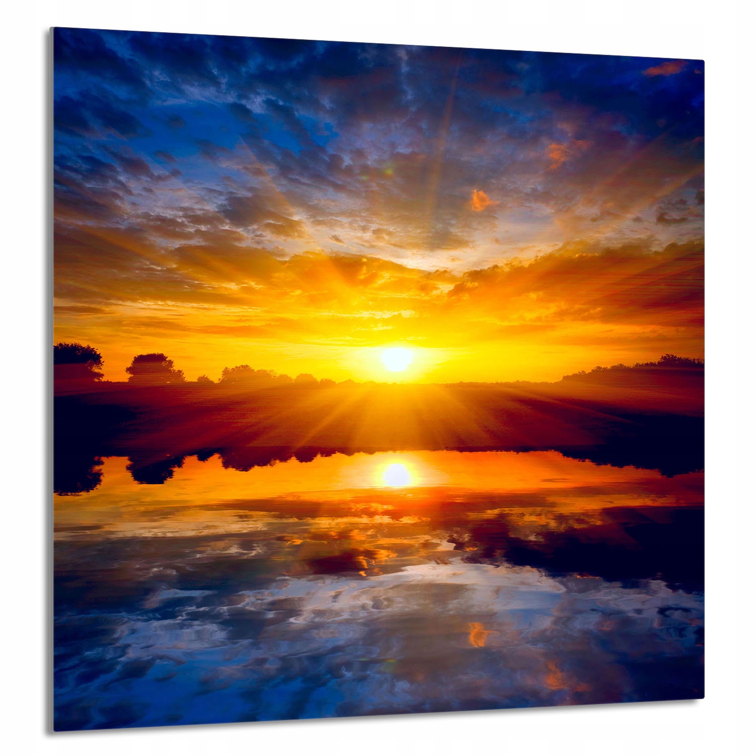 Skleněný Panel Do Kuchyně 60x65 Slunce Tvrzené Sklo