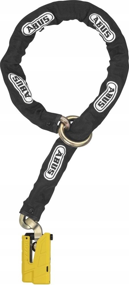 Reťaz so zámkom Granit Detecto X Plus 8077 yellow 12KS Black Loop ()