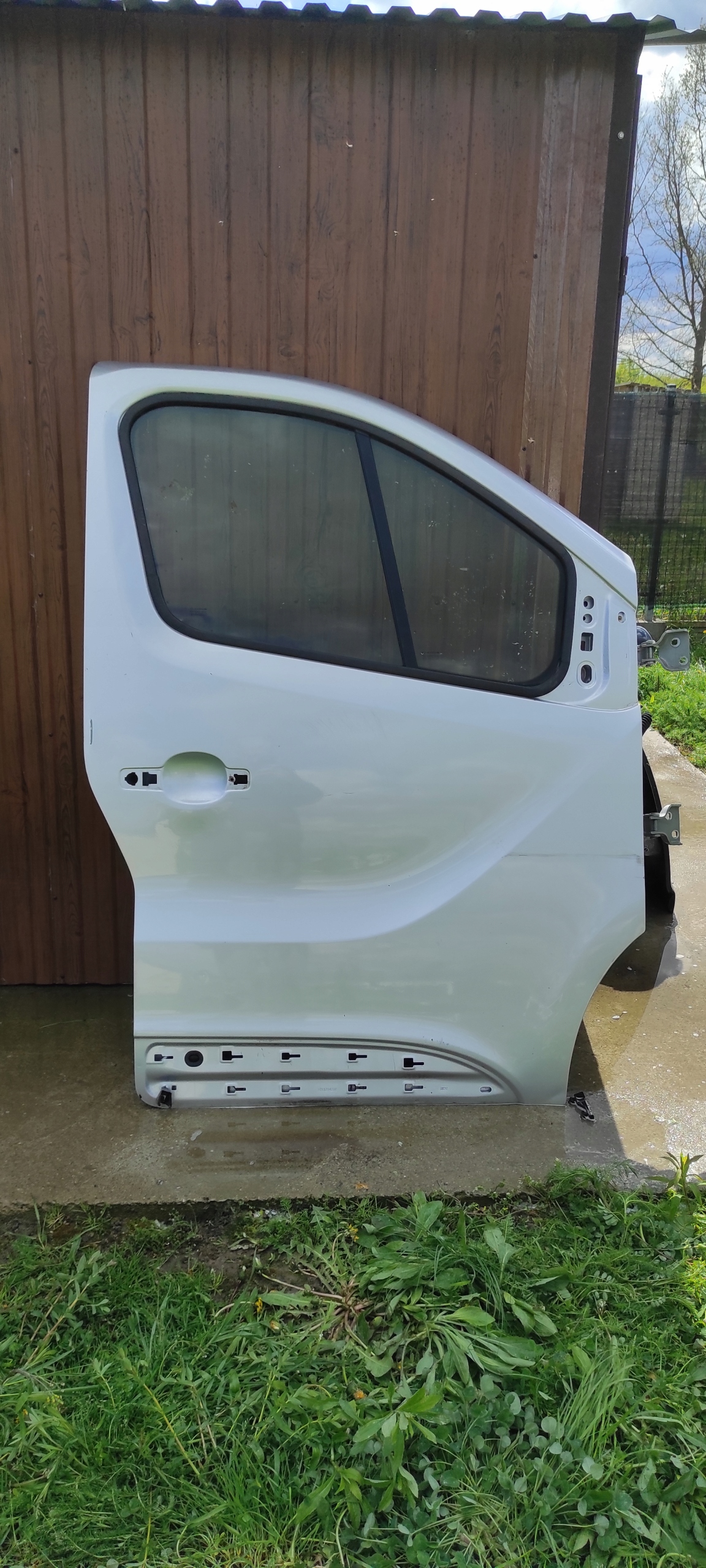 door right front right front opel vivaro B silver
