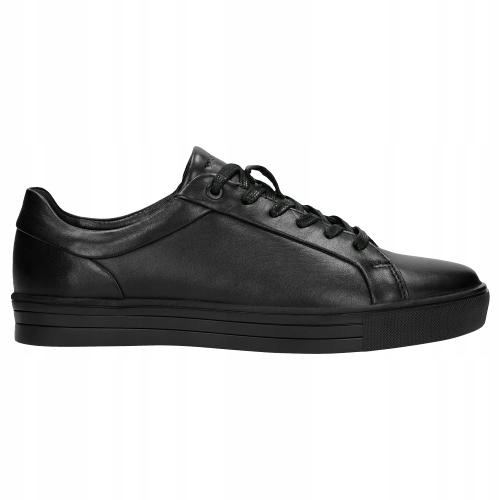 

Buty Wojas Półbuty damskie skóra czarne r. 38
