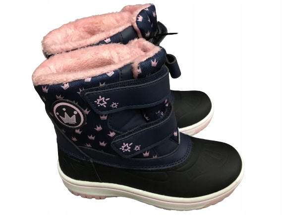 

Śniegowce Young Style r. 28 granatowy, różowy