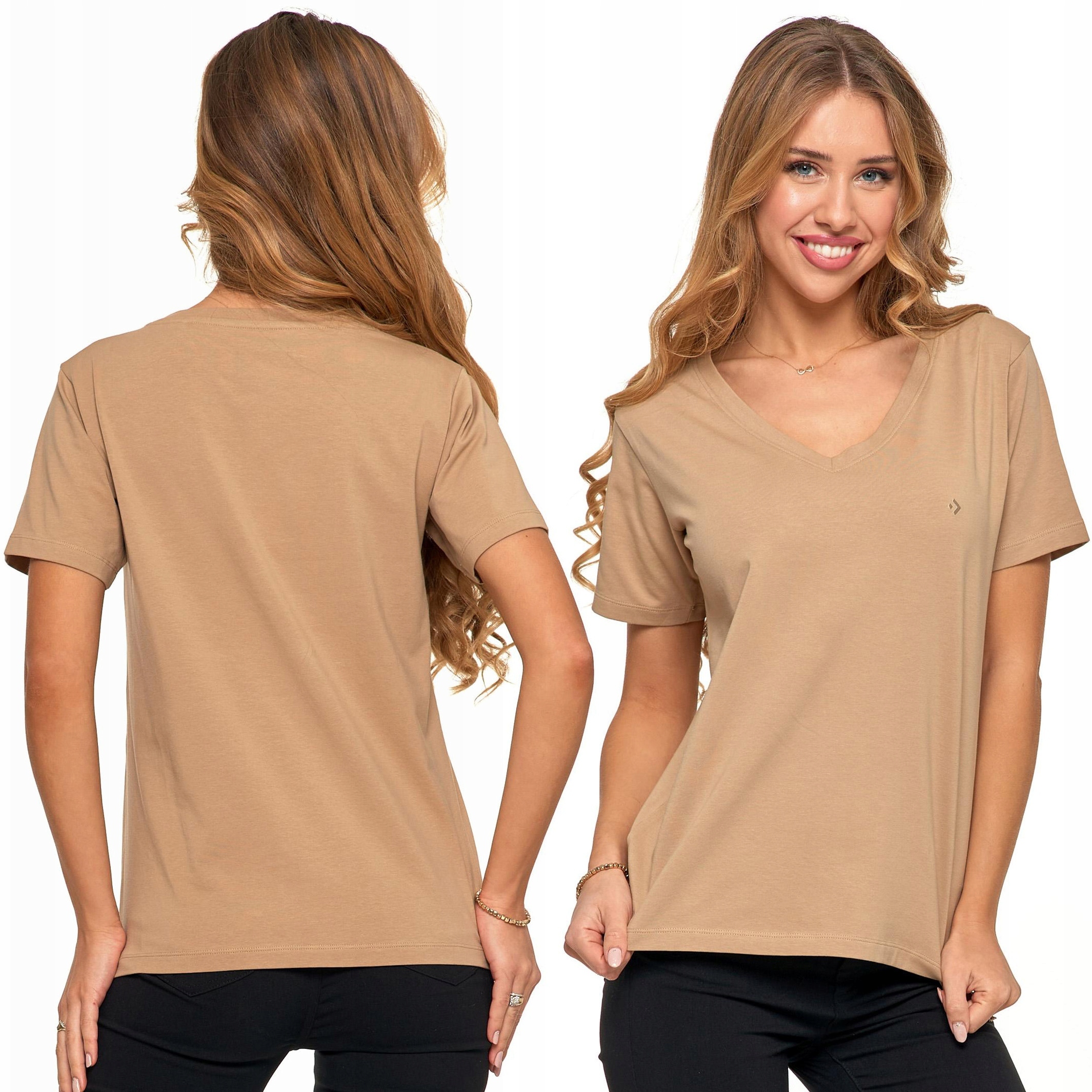 Tričko Moraj Premium Line pohodlné volné tričko s výstřihem do V XXL