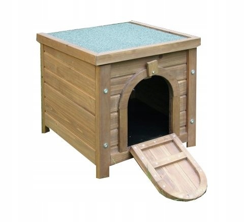 Levně Kerbl velký dřevěný domeček králíka kaviáru prasátka hlodavce fretky voděodolný