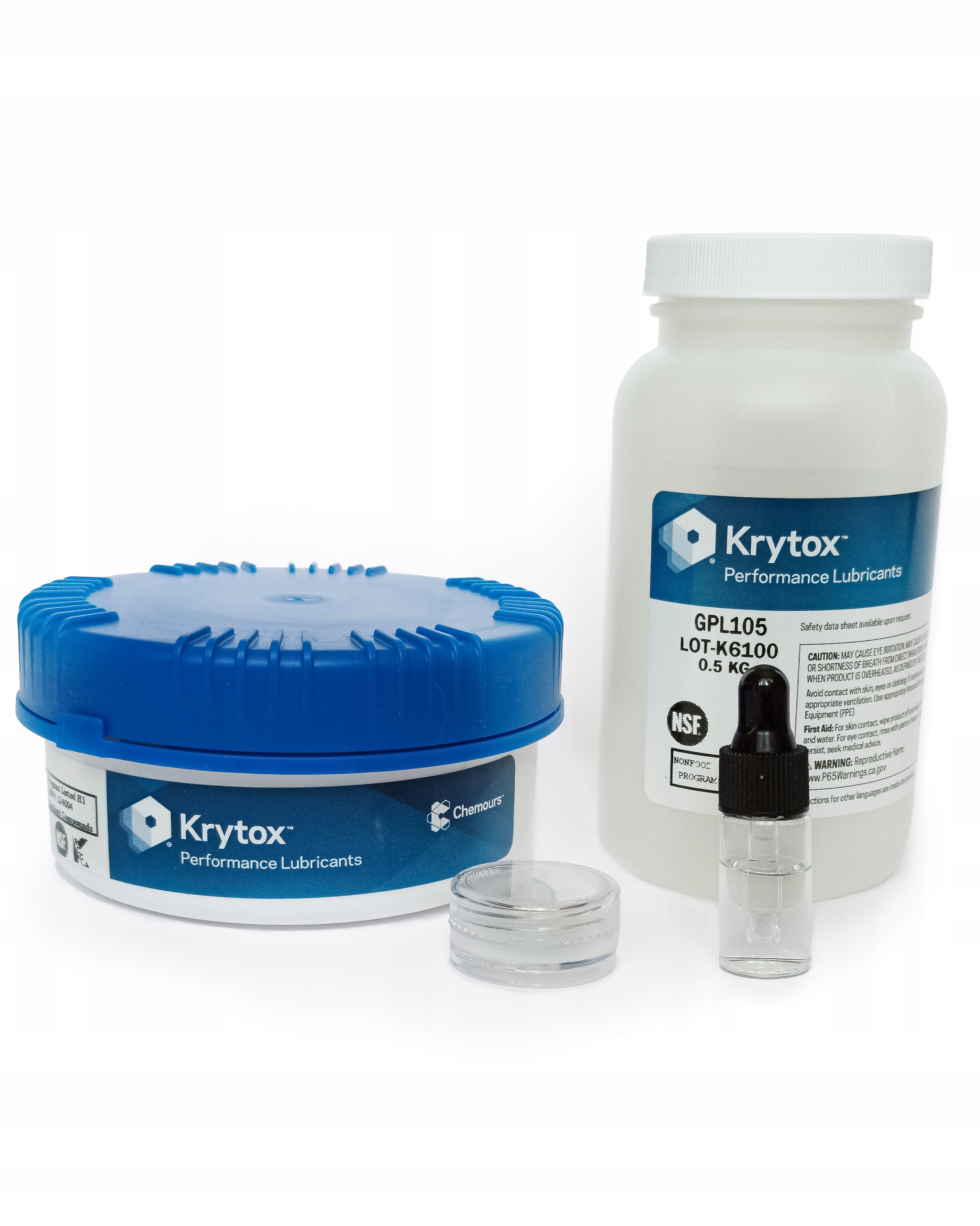 Smar Krytox GPL 105 + 205 g0 + Lube Brush 205g0 Interfejs USB USB (Radio 2.4 GHz) PS2 COM Bluetooth