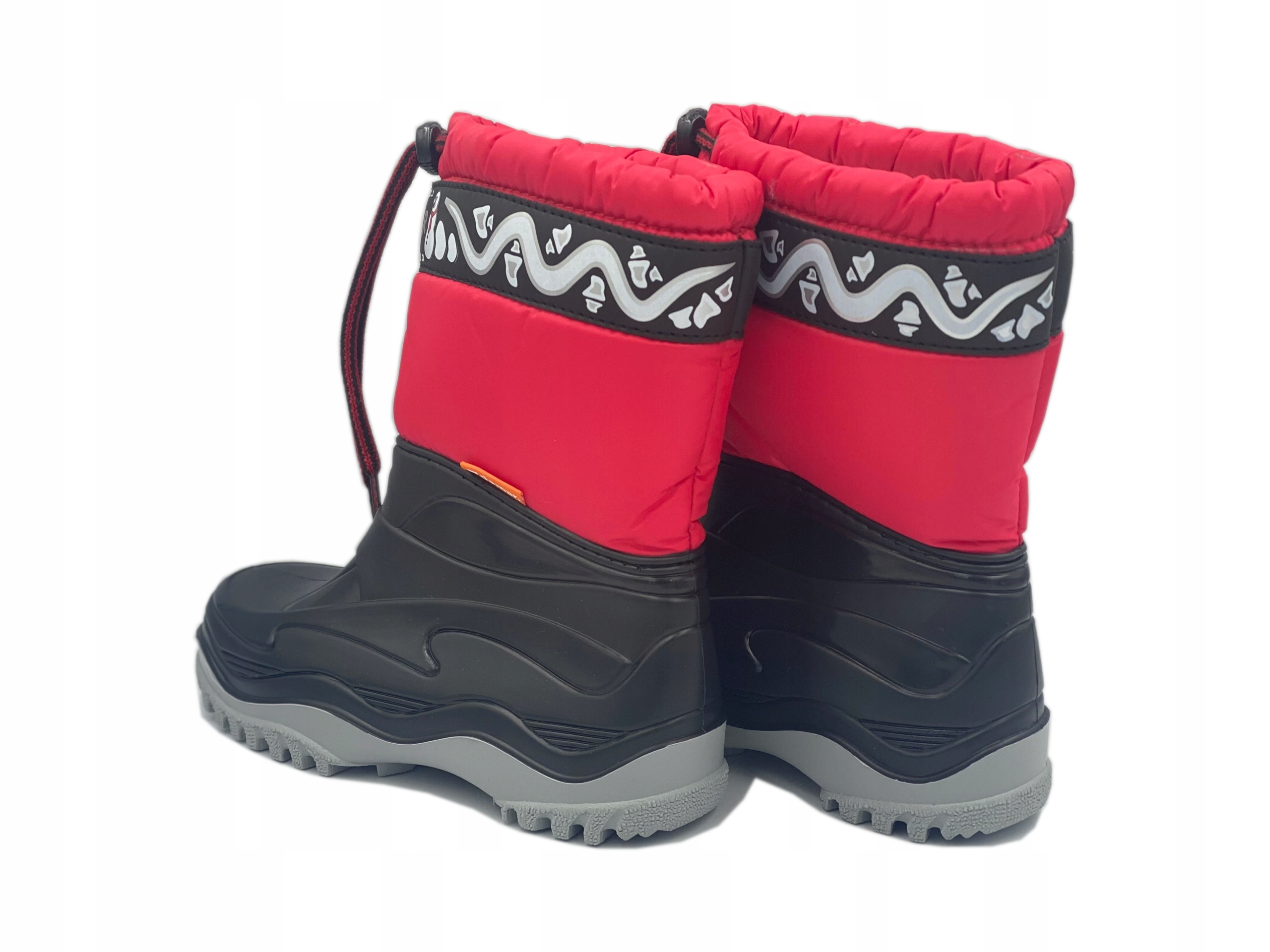 Demar Śniegowce FROST ocieplane PVC roz. 26/27 B Kolor czerwony