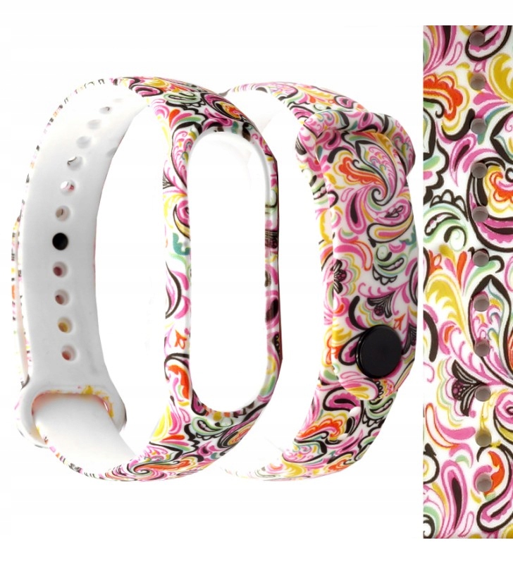 Pasek opaska Smart Band MI BAND M4 M5 M6 Mi3 Mi4 Grubość 2.5 mm