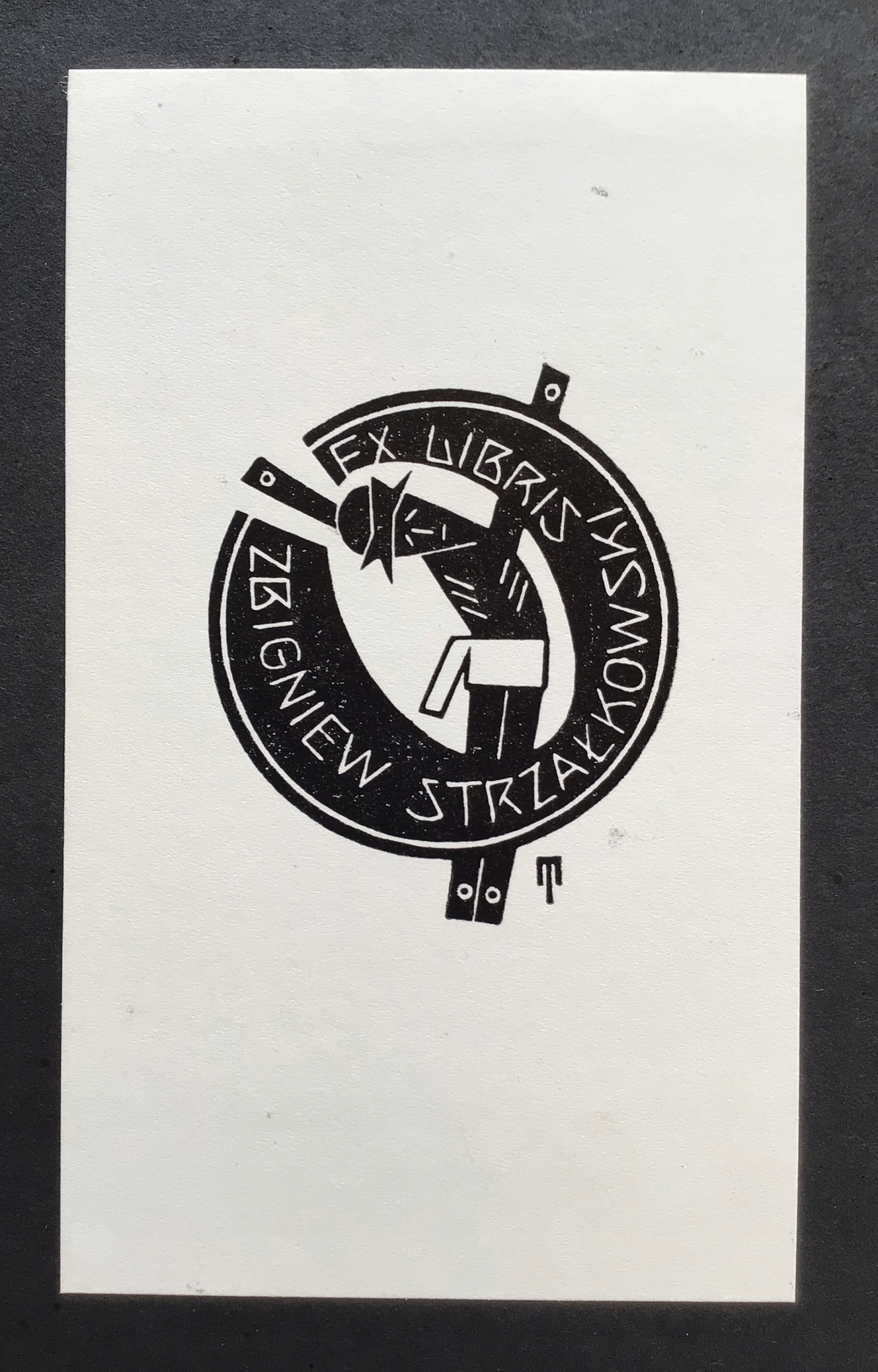 Ex-libris Zbigniew Strzałkowski