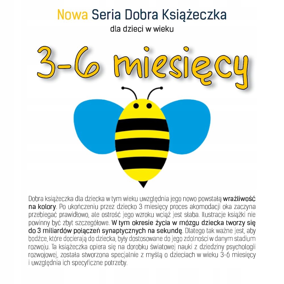 

Nowa Seria Dobra Książeczka 3-6 Miesięcy