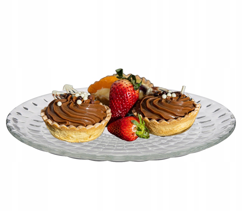 

Talerz Na Ciasto Tort Szklana Patera Panteon 28,5