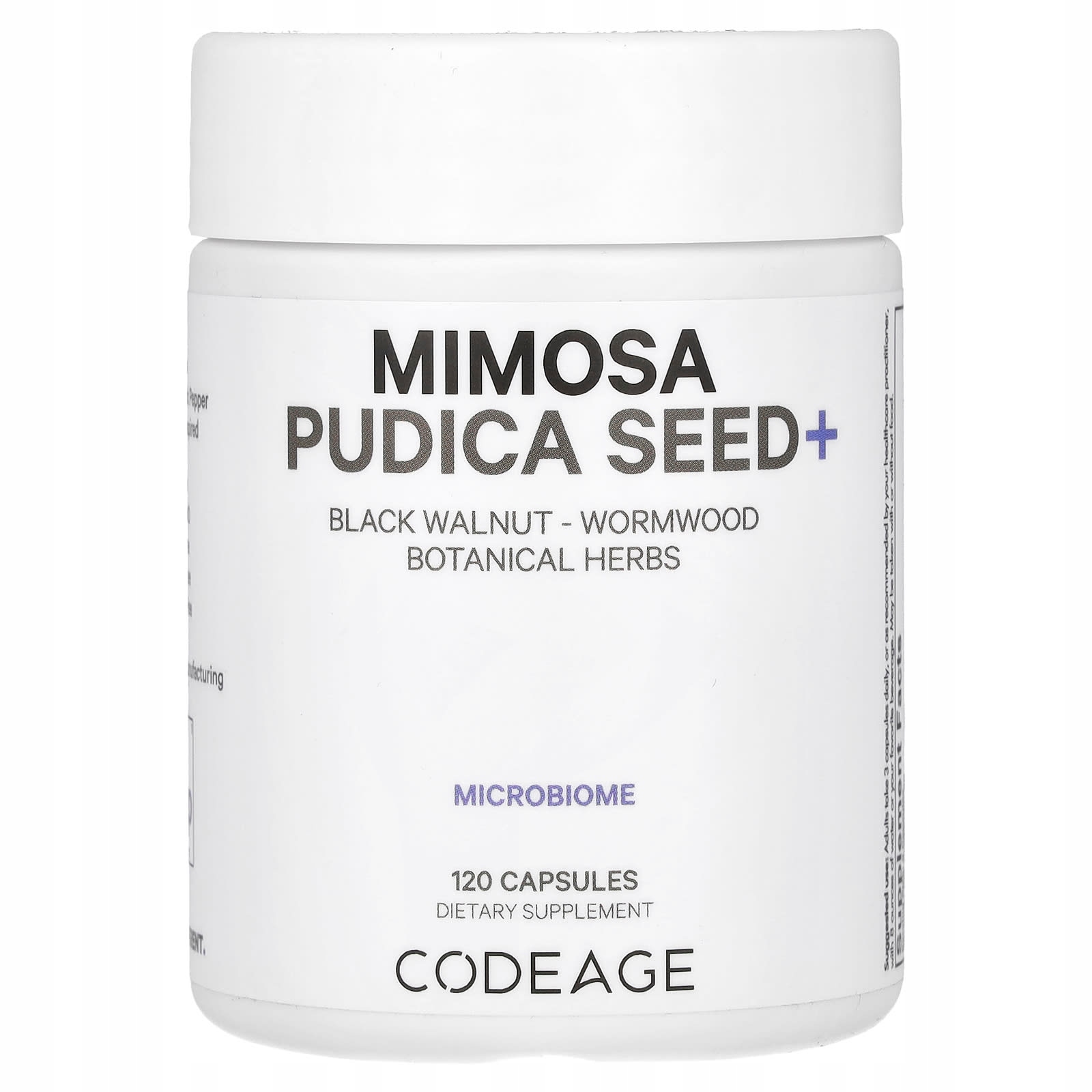 Codeage, Mimosa Pudica Seed+, 120 kapslí