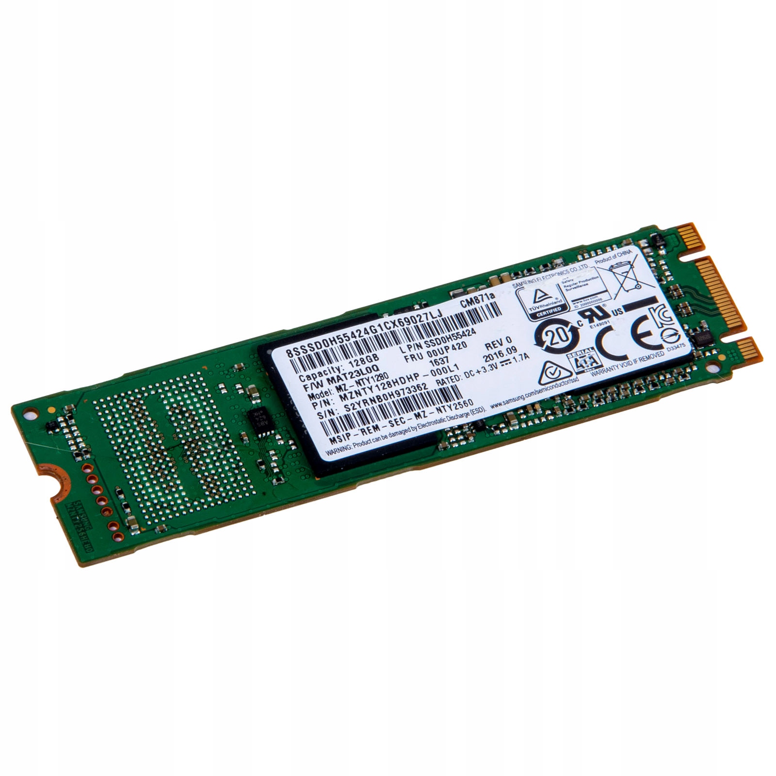 DYSK TWARDY 128GB SSD M2 SATA 2280