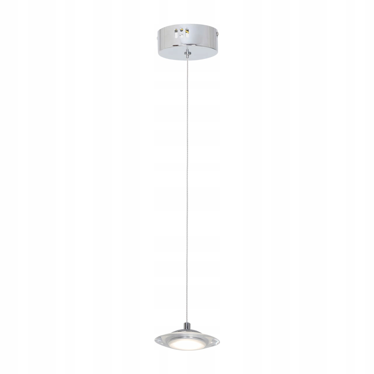 Závěsná Led lampa Ellipse Milagro 1x5W, chromovaná, nastavitelná, 4000K