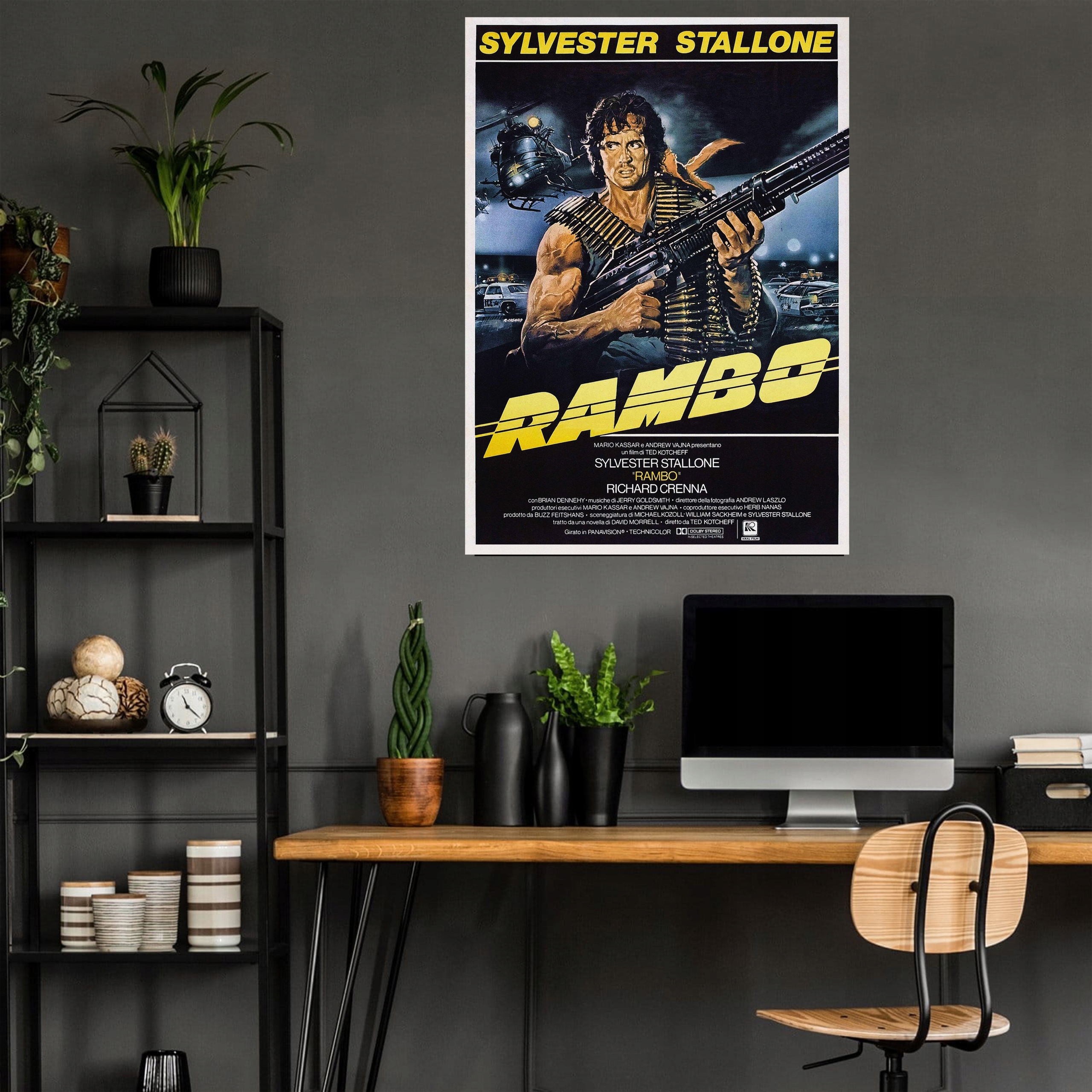 RAMBO - Sylvester Stallone - Plakat Filmowy A2 Marka inna