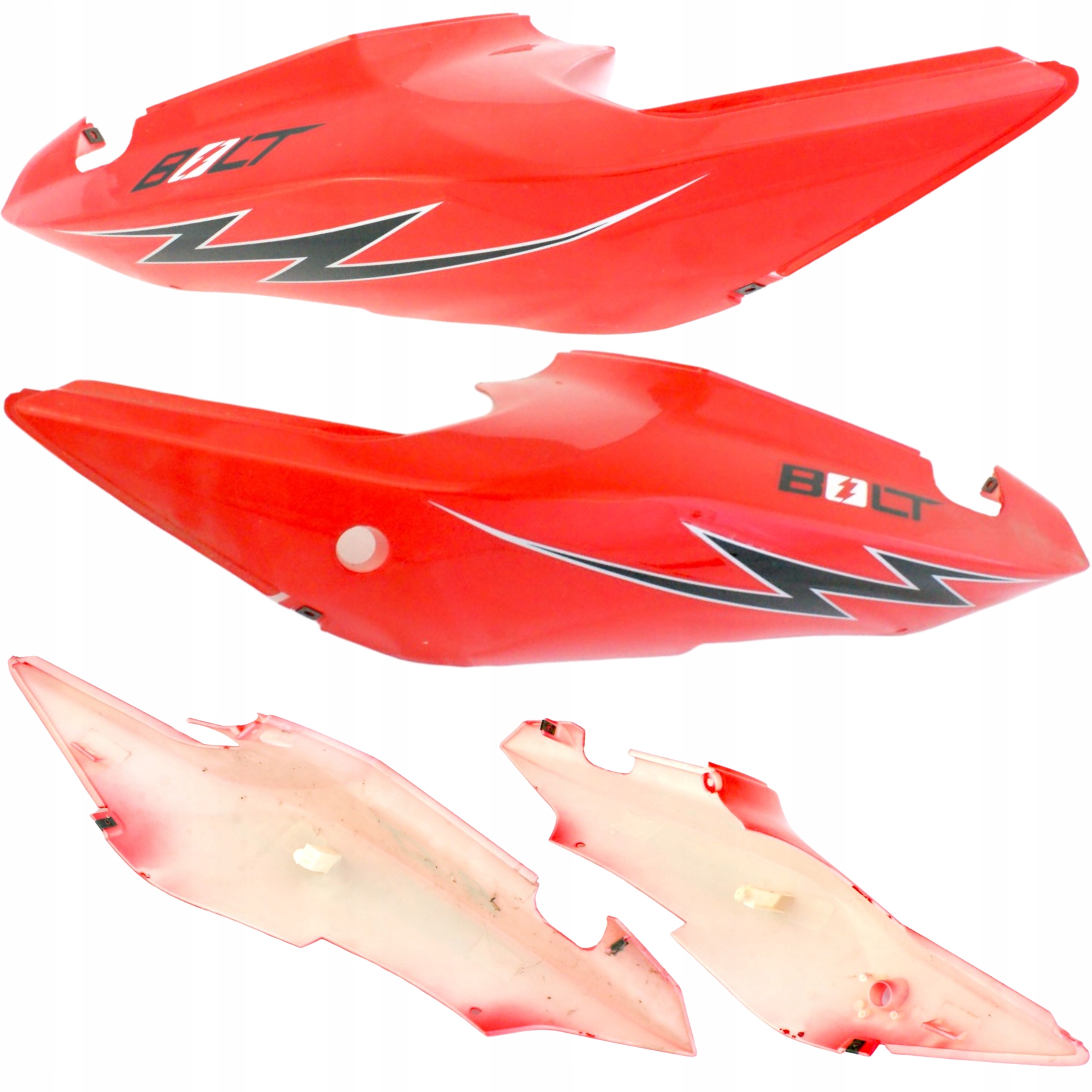 Kryt Krytu Bočního Krytu Zadního Červeného Zipu Pro Xrace Bolt