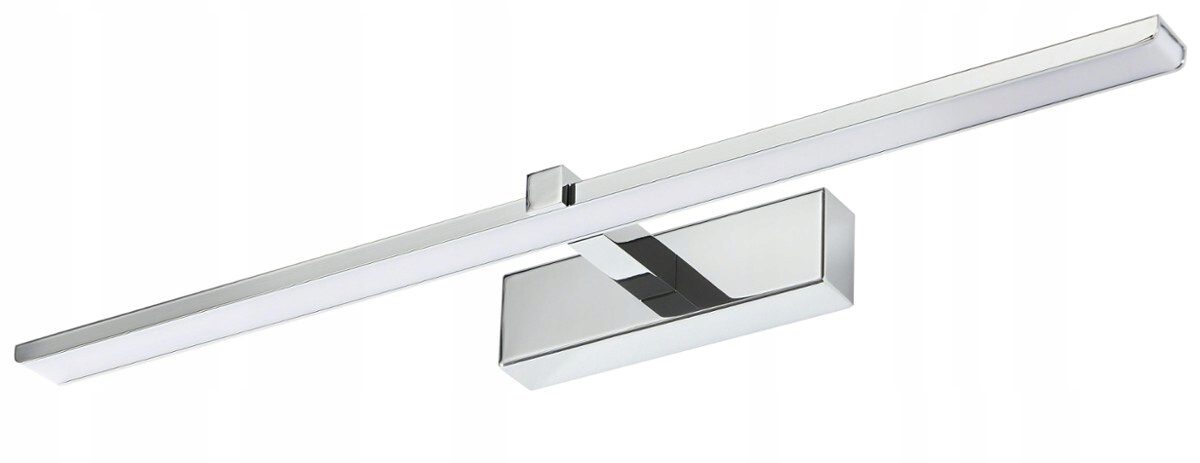 Nástenné svietidlo do kúpeľne nad zrkadlo a umývadlo Venus strieborné chróm 60 cm Led IP44