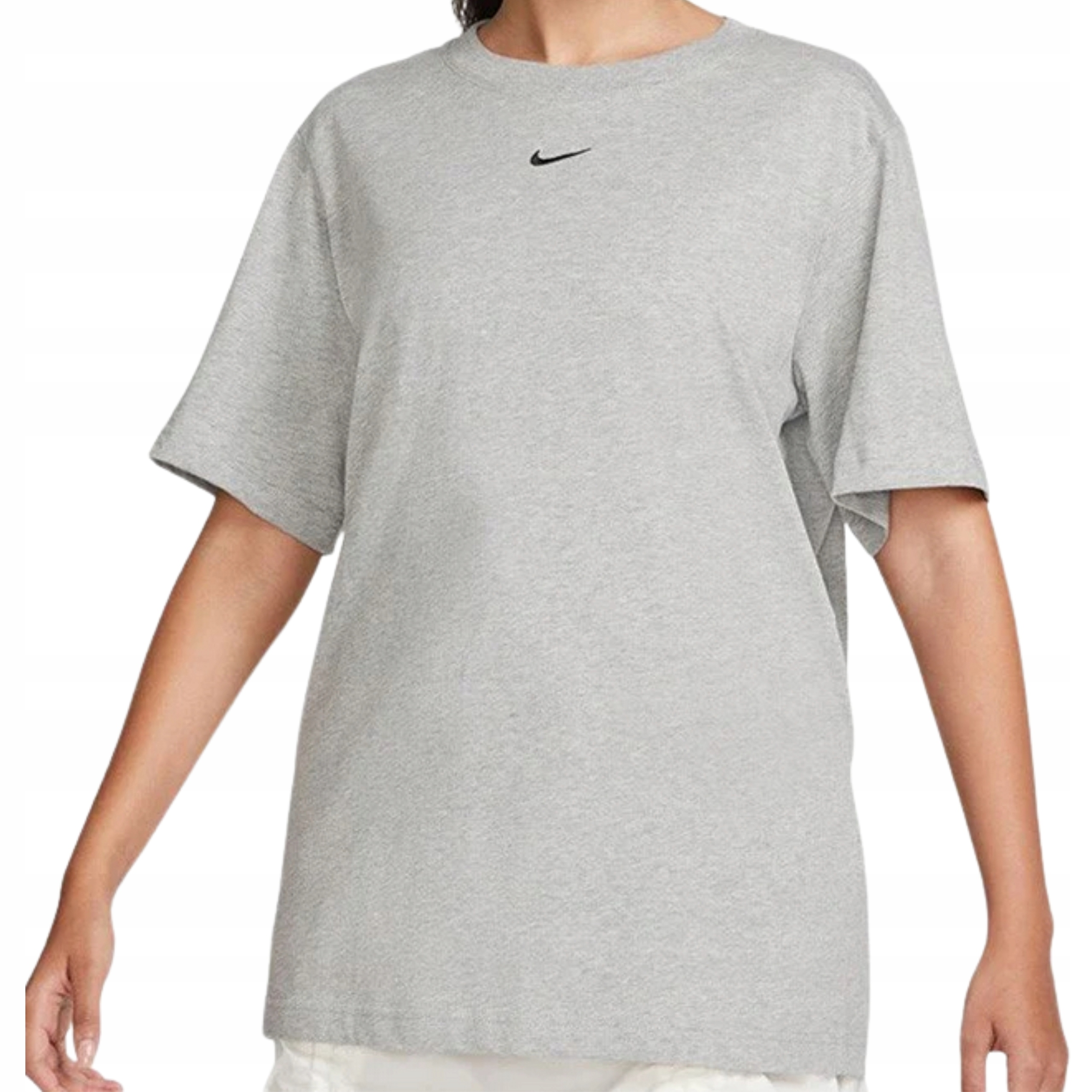 Nike Tričko Dámské Mládežnické Bavlněné Tričko Oversize, Volný Střih