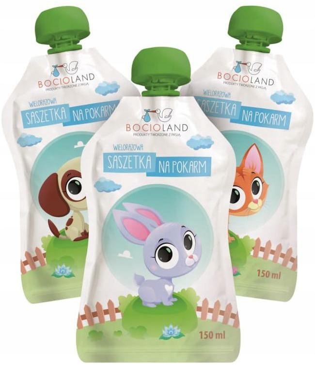 Bocioland Saszetki na pokarmu 12 x 150ml