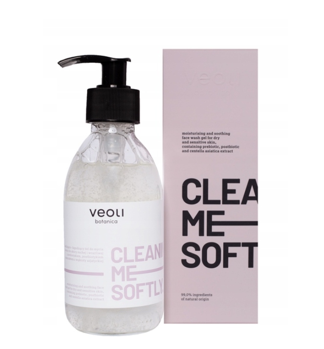 Veoli Cleaning Me Softly gel na mytí obličeje se zeleným čajem 190 ml